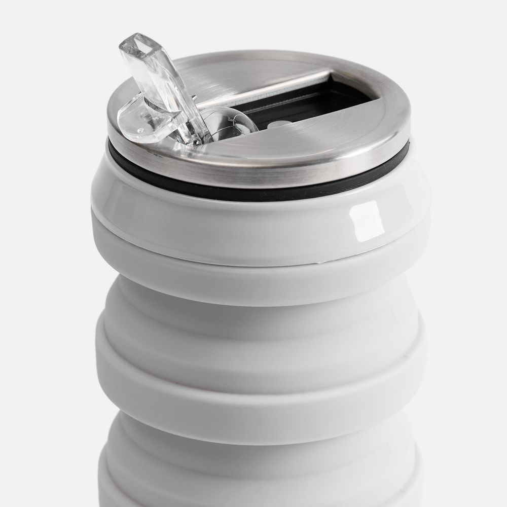 Складная бутылка для воды Folla, серая / Миниатюра WWW (1000)