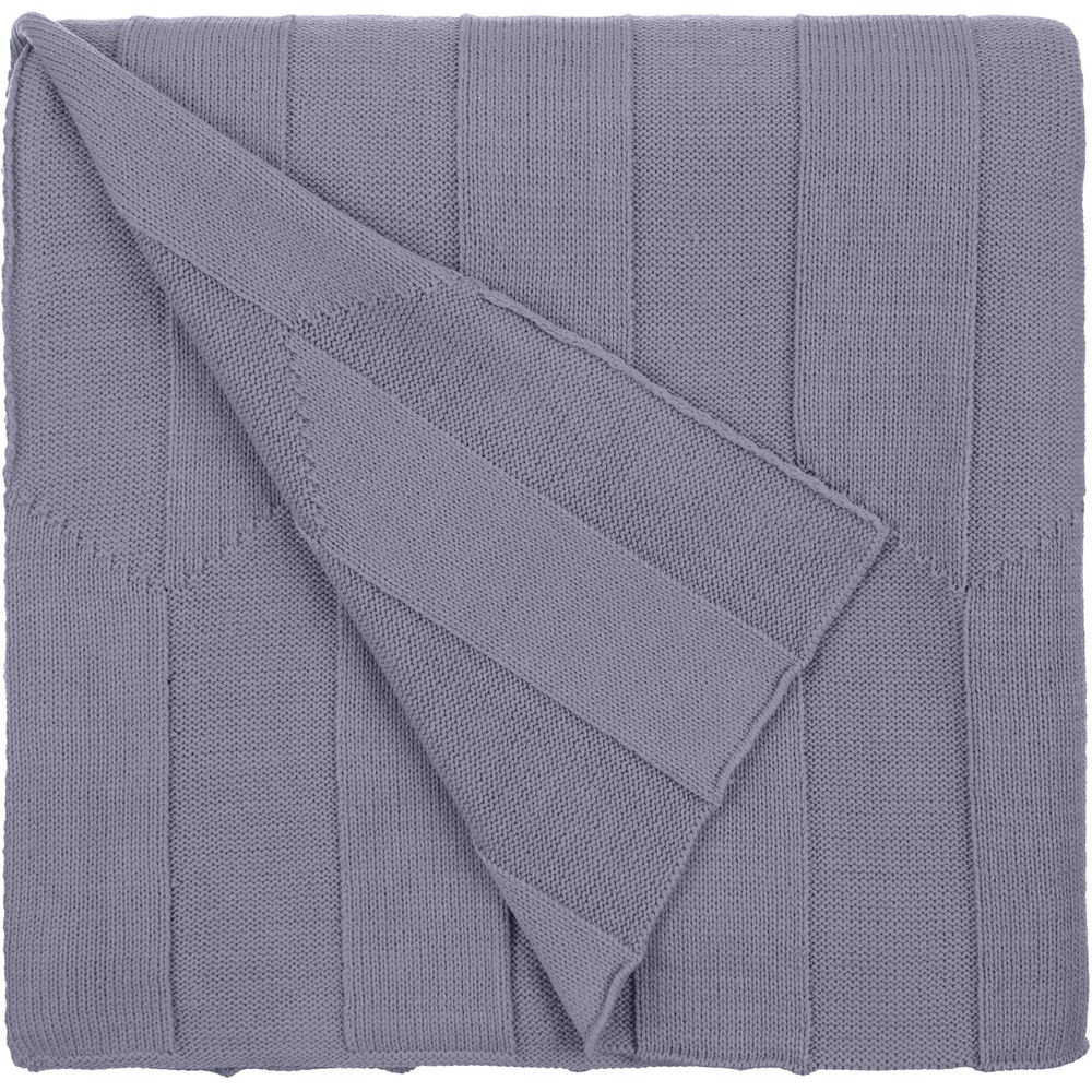 Плед Rombus, серый (стальной) / Миниатюра WWW (1000)