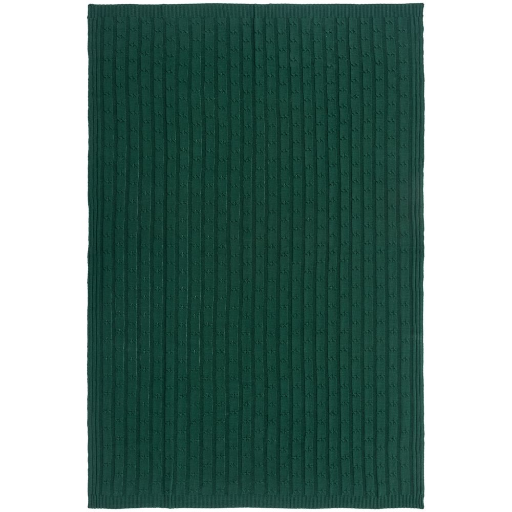 Плед Trenza, зеленый / Миниатюра WWW (1000)