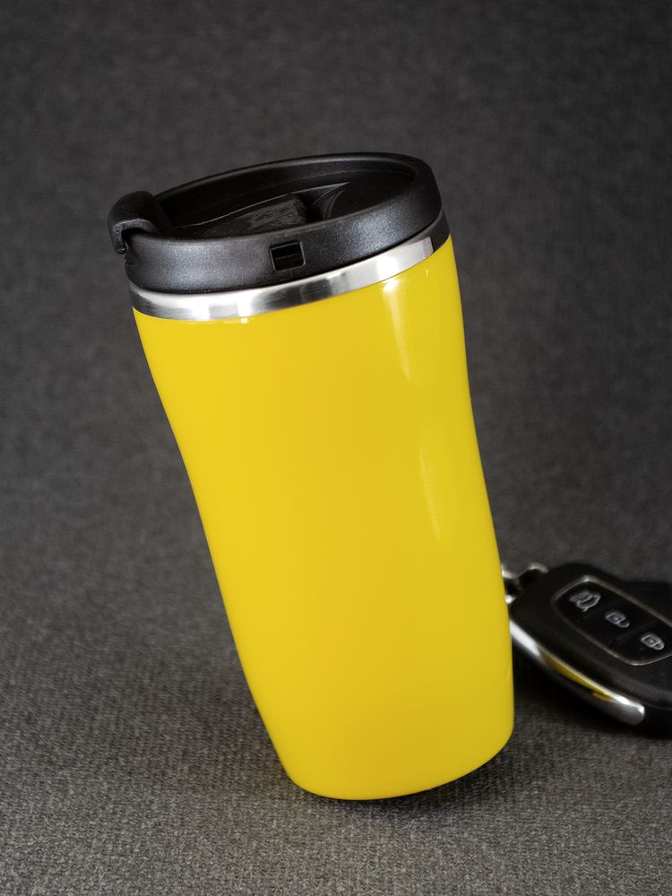 Термостакан Underway, желтый / Миниатюра WWW (1000)