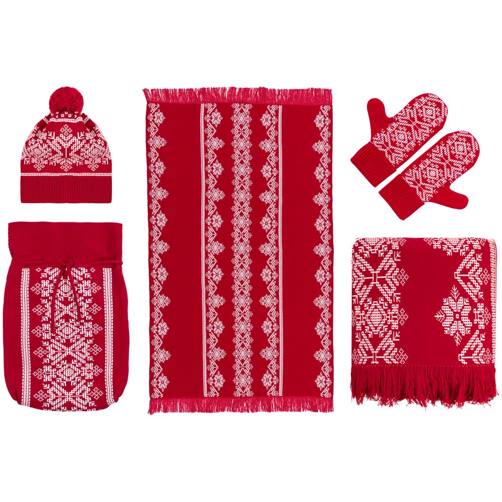 Шарф Onego, красный / Миниатюра WWW (1000)