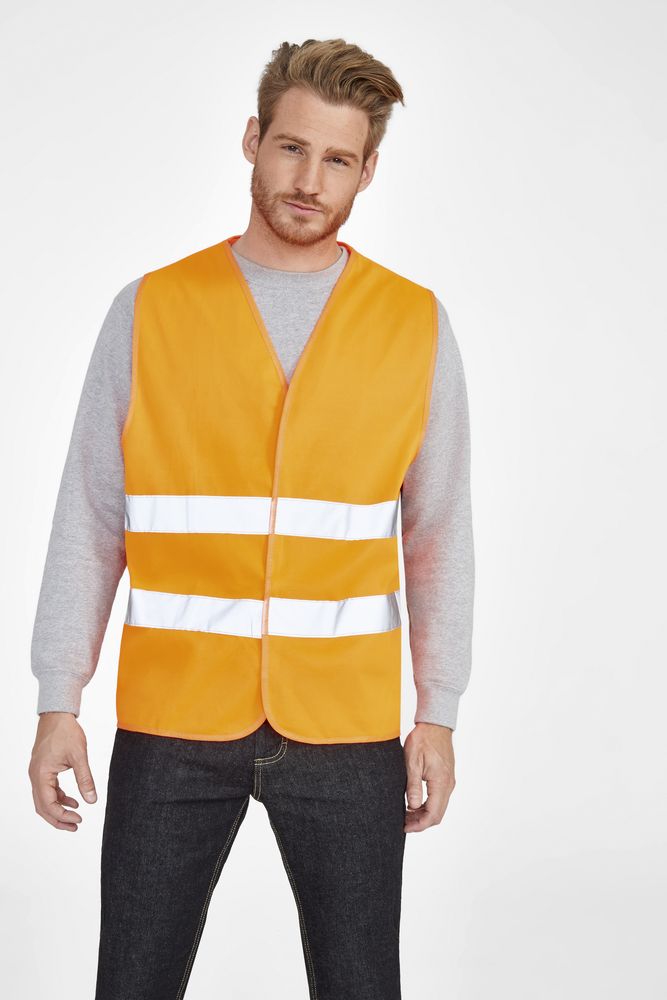 Жилет светоотражающий Secure Pro, желтый неон / Миниатюра WWW (1000)
