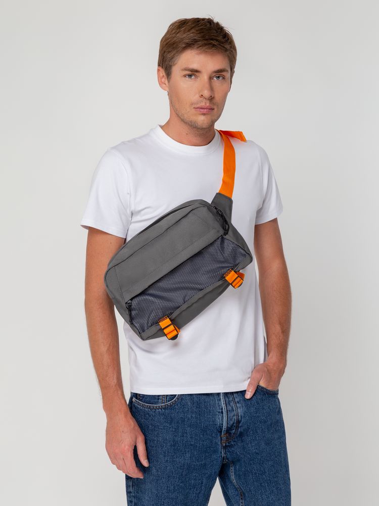 Поясная сумка с термовставкой Vikbelt, серая / Миниатюра WWW (1000)