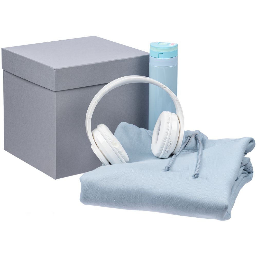 Коробка Cube L, серая / Миниатюра WWW (1000)