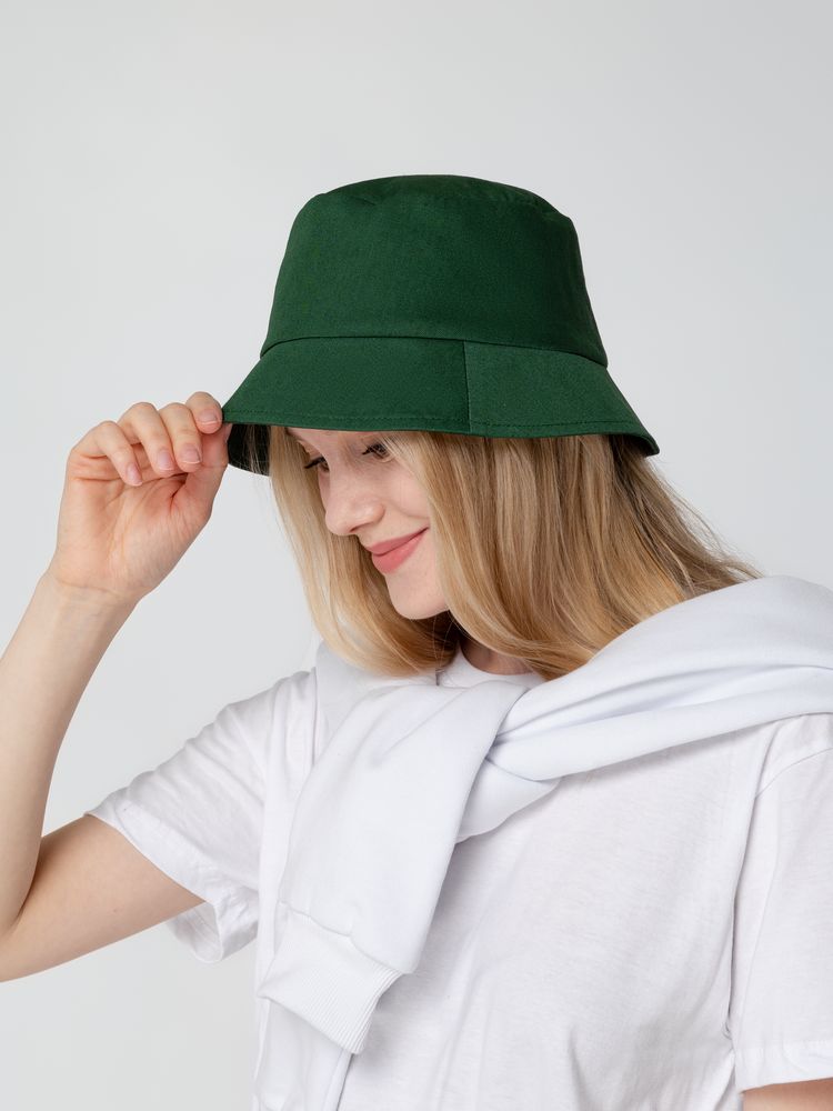 Панама Vento, зеленая (оливковая) / Миниатюра WWW (1000)