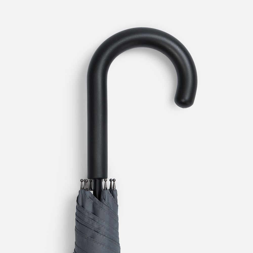 Зонт-трость Rainolla, серый / Миниатюра WWW (1000)