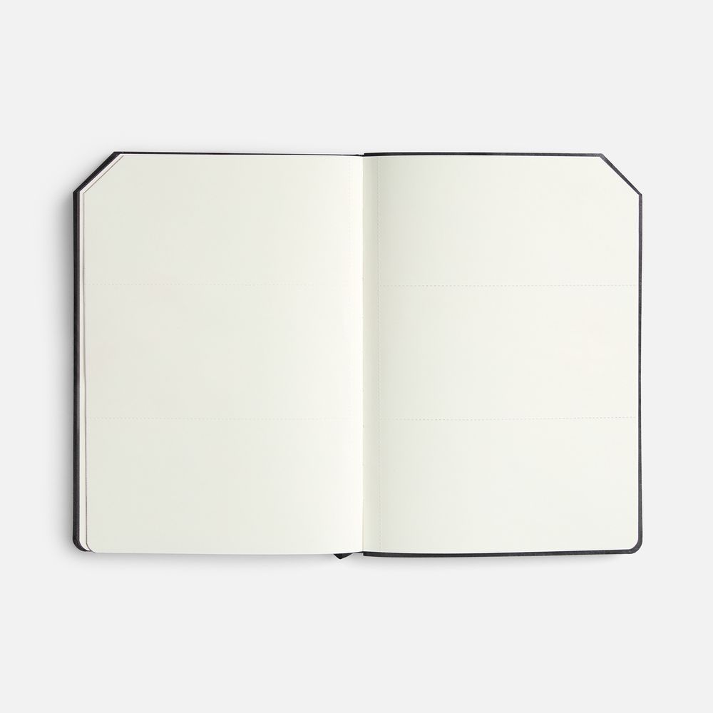 Ежедневник Espresso, недатированный, черный / Миниатюра WWW (1000)