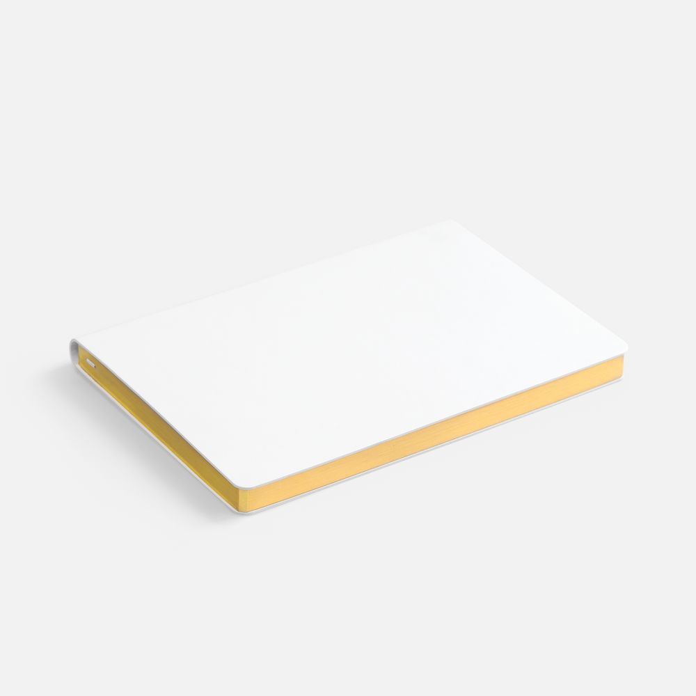 Ежедневник Nebraska Flex, недатированный, белый с золотистым / Миниатюра WWW (1000)