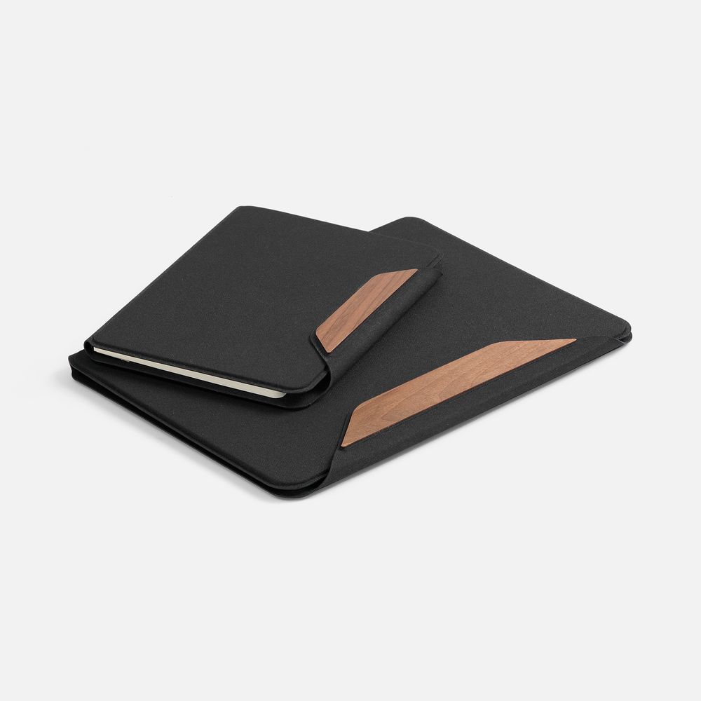 Папка с блокнотом Firmans, черная / Миниатюра WWW (1000)