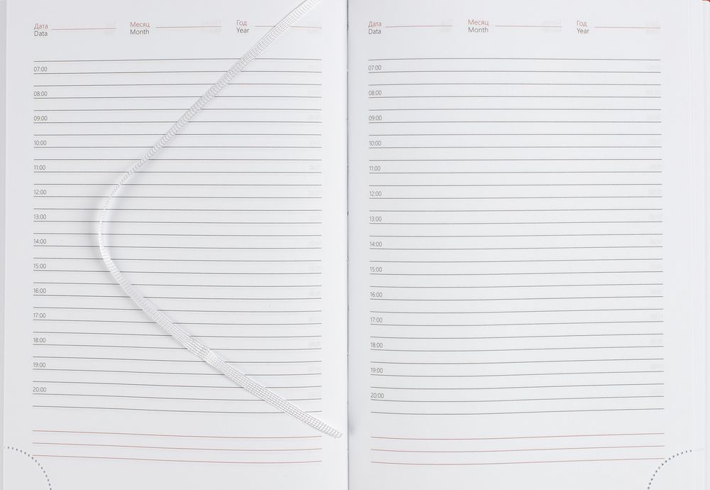 Ежедневник Brand, недатированный, черный / Миниатюра WWW (1000)