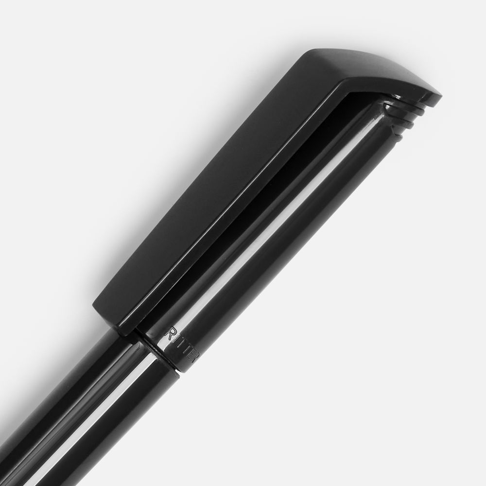 Ручка шариковая Flip, черная / Миниатюра WWW (1000)