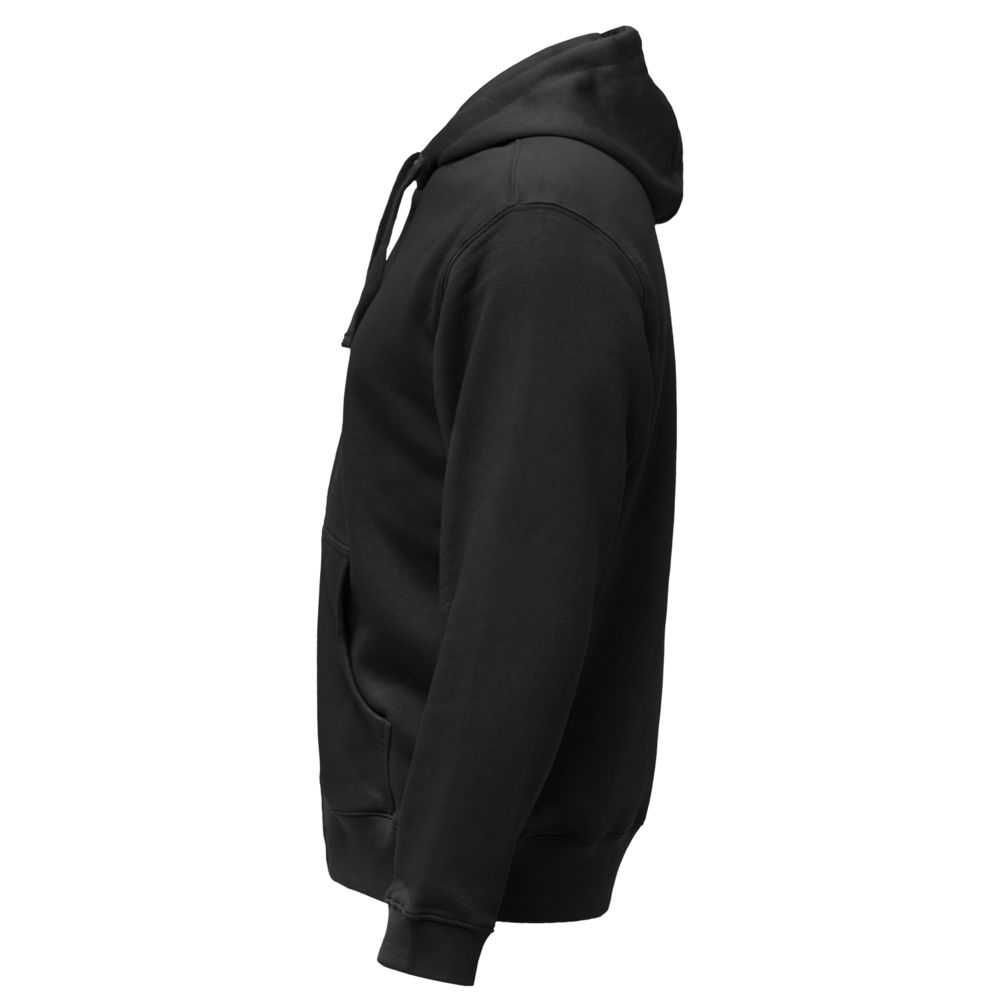 Толстовка мужская Hooded Full Zip черная / Миниатюра WWW (1000)