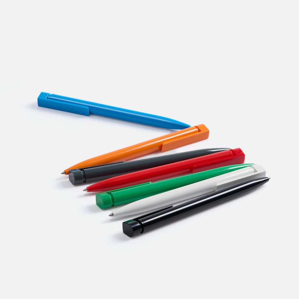 Ручка шариковая Liberty Polished, оранжевая / Миниатюра WWW (1000)