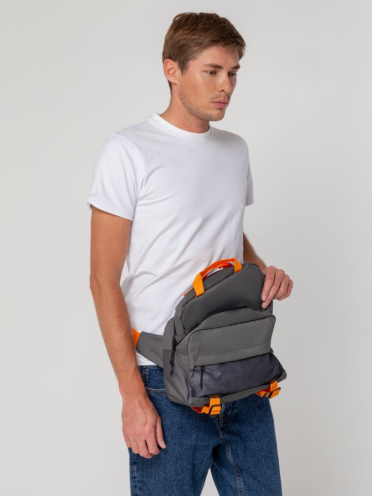 Поясная сумка с термовставкой Vikbelt, серая / Миниатюра WWW (1000)