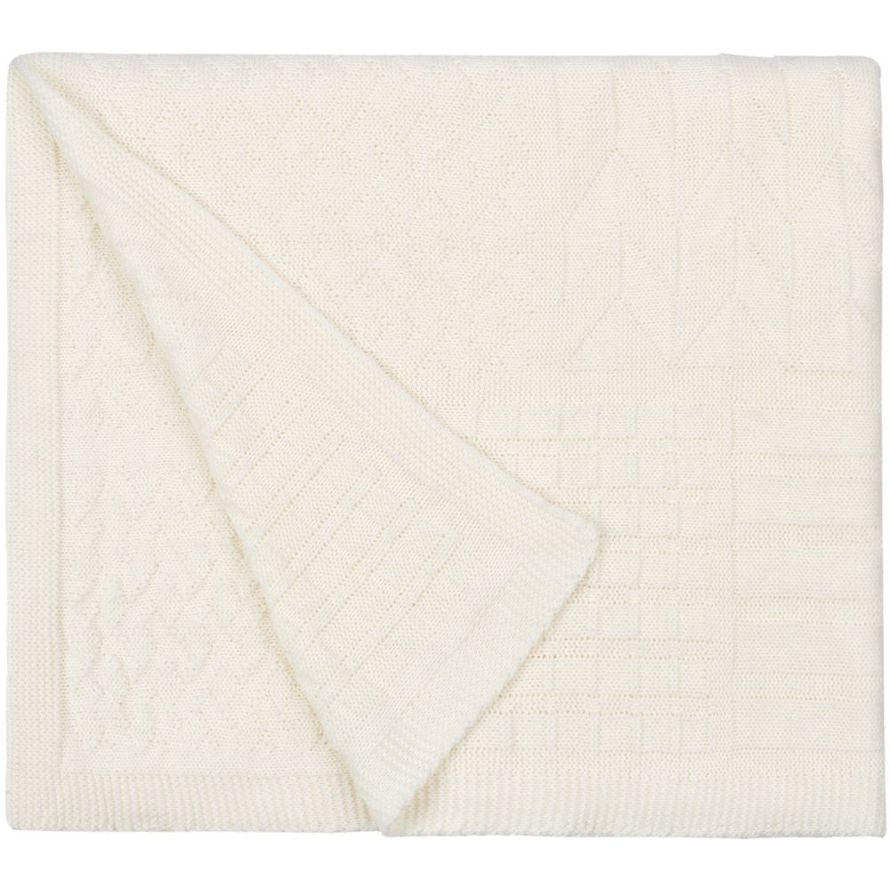 Плед Snippet, молочно-белый / Миниатюра WWW (1000)