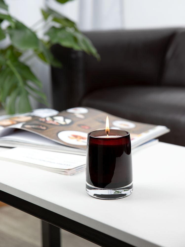 Ароматическая свеча Fragnola, грейпфрут и ветивер, бордовая / Миниатюра WWW (1000)