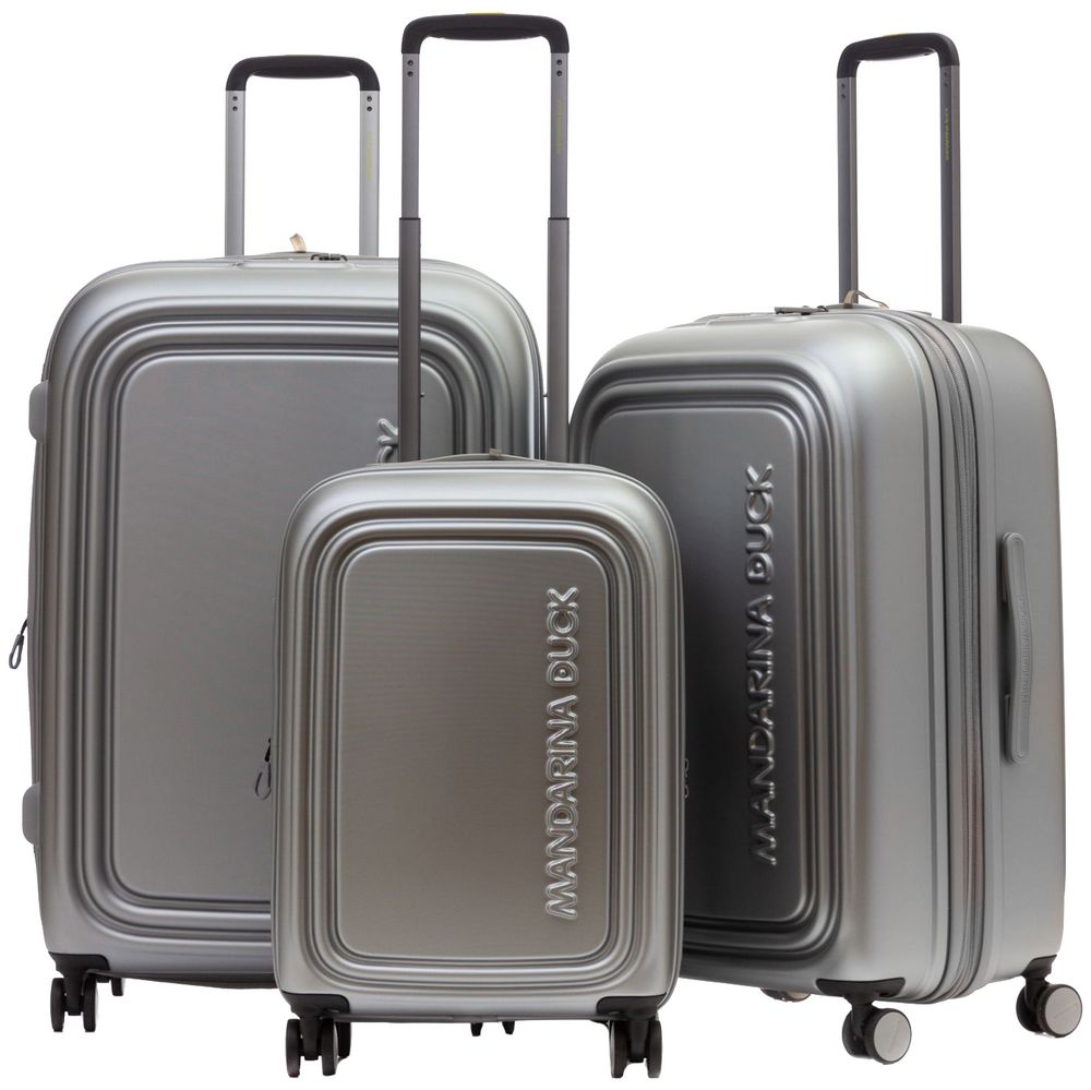 Чемодан Logoduck S, серебристый / Миниатюра WWW (1000)