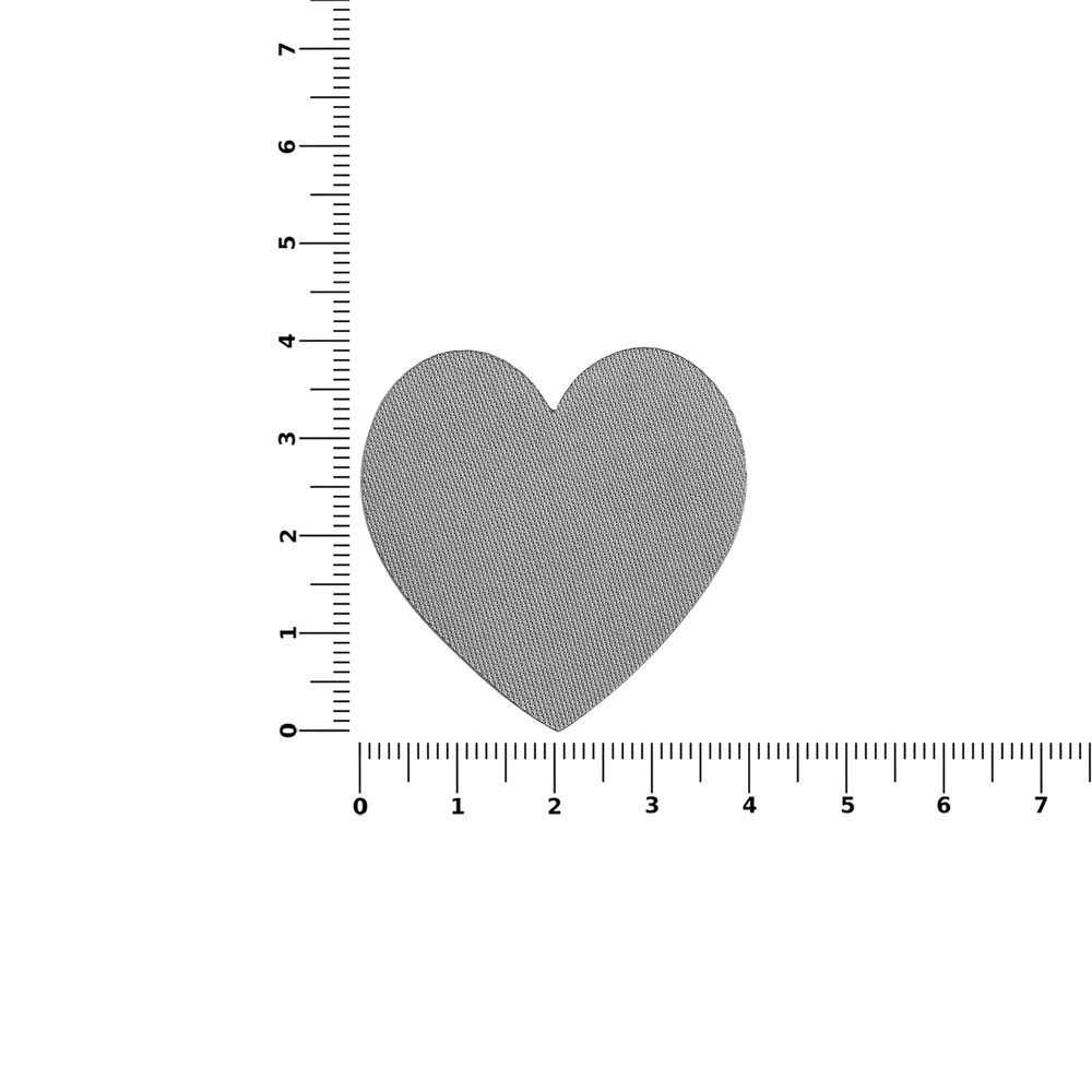 Наклейка тканевая Lunga Сor, M, серая / Миниатюра WWW (1000)