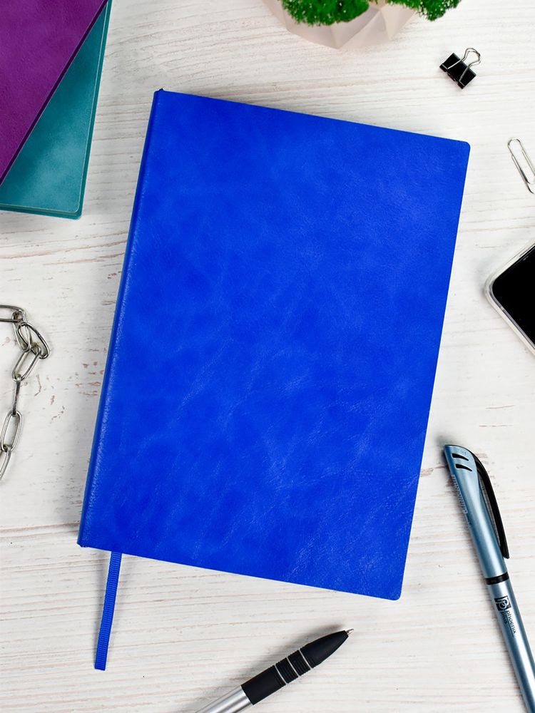 Ежедневник Martos, недатированный, синий / Миниатюра WWW (1000)