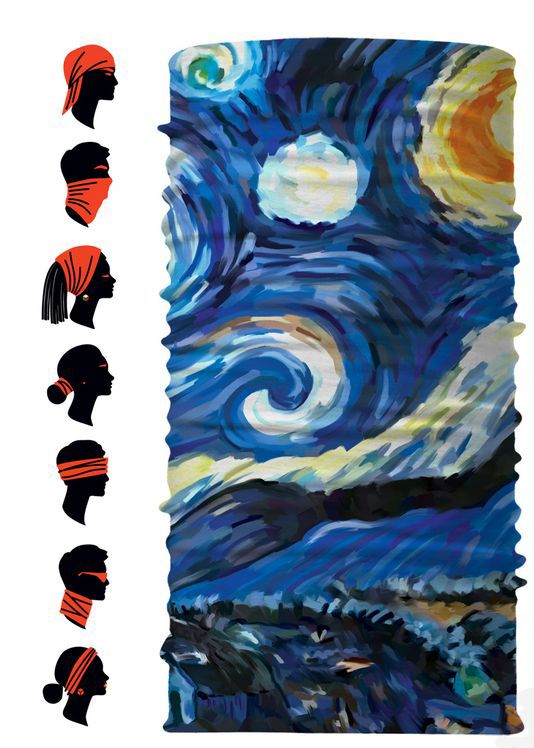 Многофункциональная бандана с печатью Tubo на заказ / Миниатюра WWW (1000)