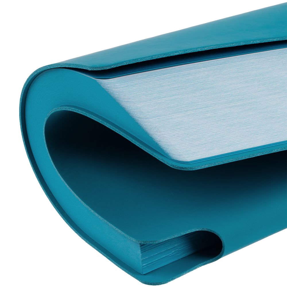 Ежедневник Flexpen Shall, недатированный, бирюзовый / Миниатюра WWW (1000)