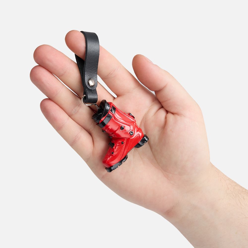 Брелок «Горнолыжный ботинок», красный / Миниатюра WWW (1000)