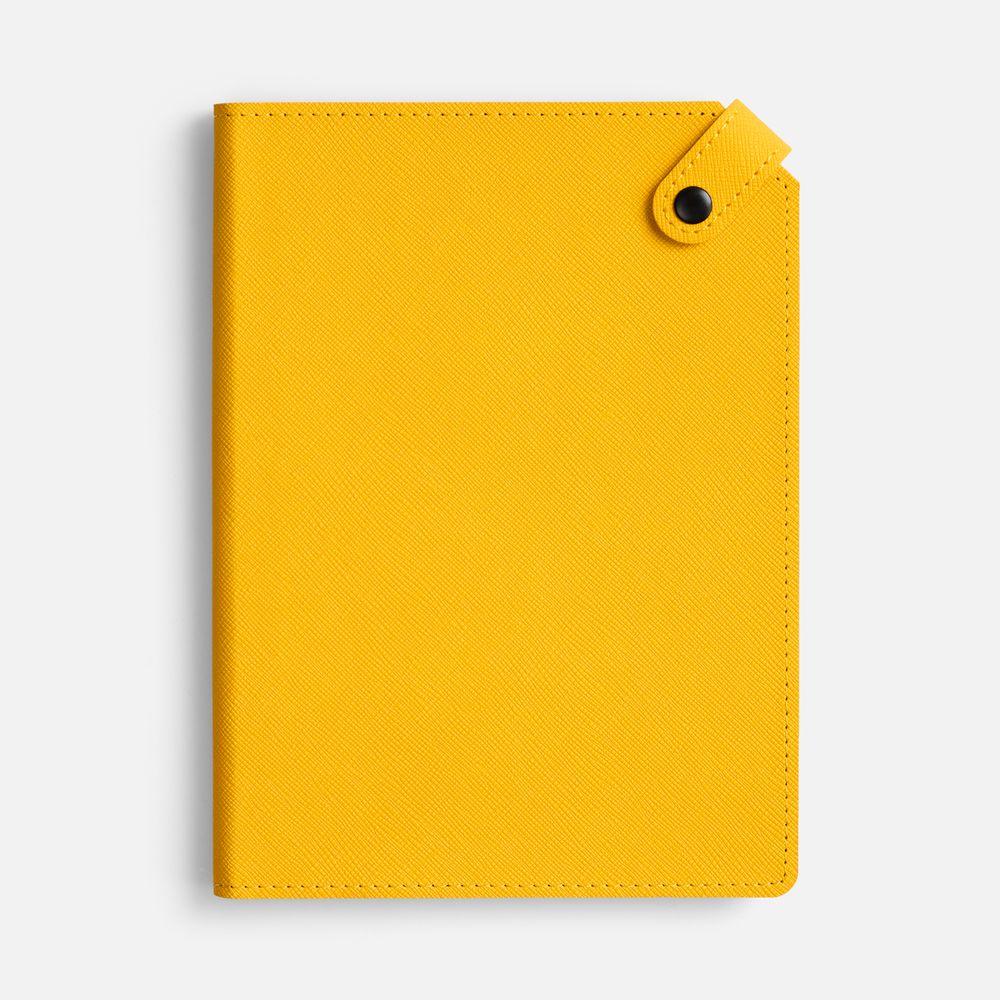 Ежедневник Espresso, недатированный, желтый / Миниатюра WWW (1000)