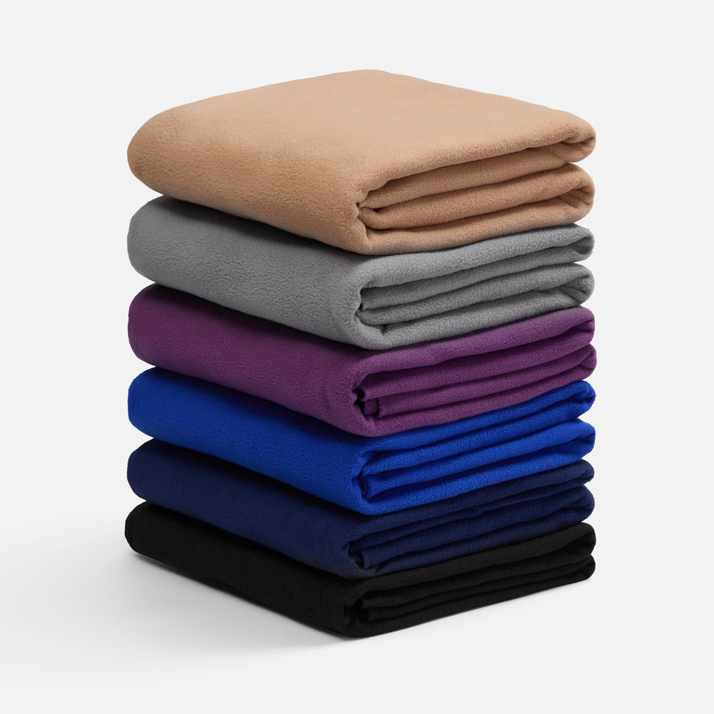 Флисовый плед Warm&Peace, серый / Миниатюра WWW (1000)