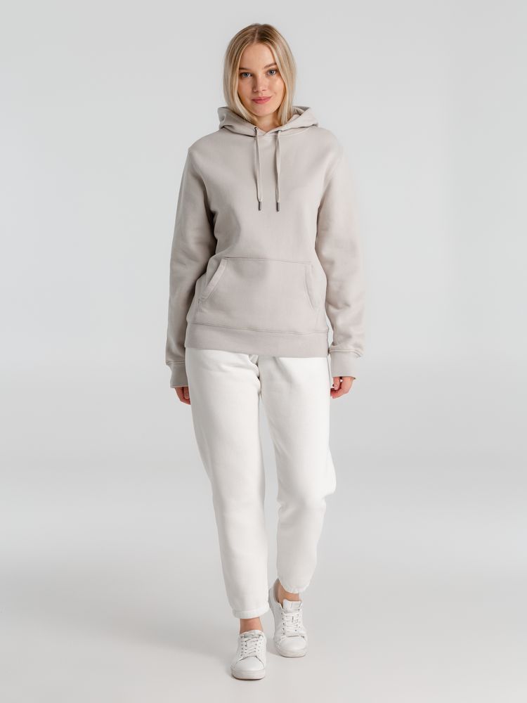 Толстовка с капюшоном унисекс King, дымчато-серая / Миниатюра WWW (1000)