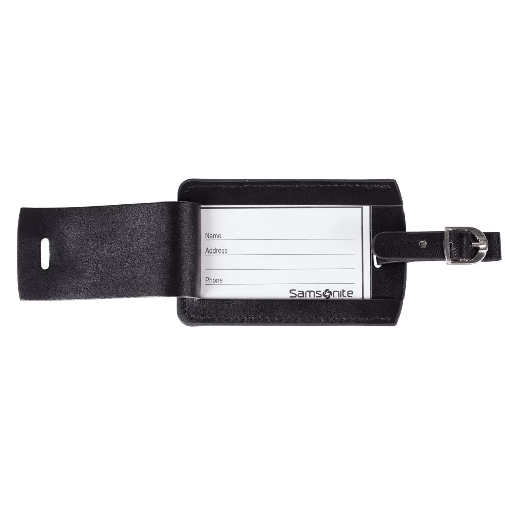 Набор из 2 бирок Luggage Accessories, черный / Миниатюра WWW (1000)