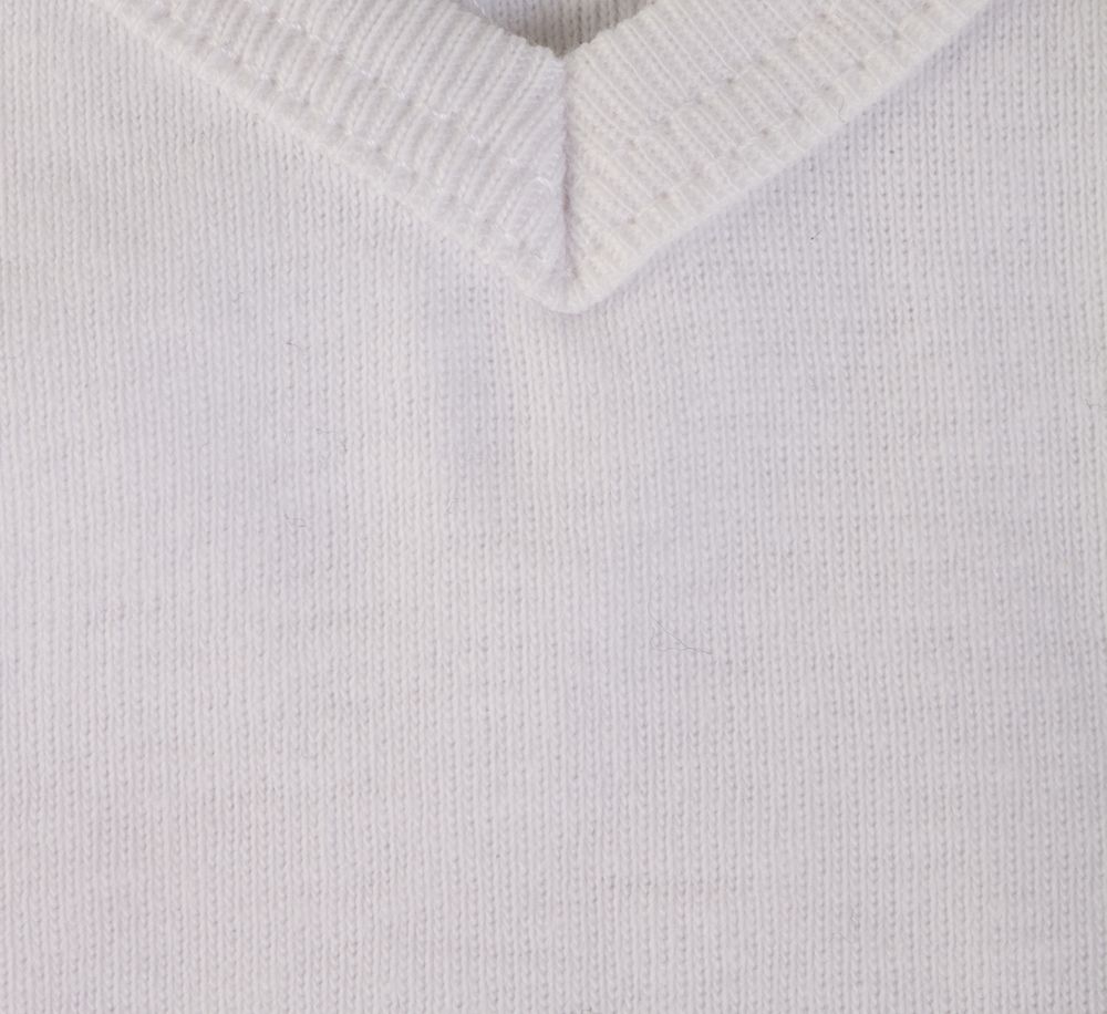 Футболка женская Lady 220 с V-образным вырезом, белая / Миниатюра WWW (1000)