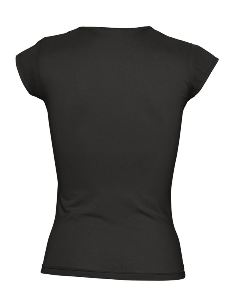 Футболка женская Mint 170, черная / Миниатюра WWW (1000)