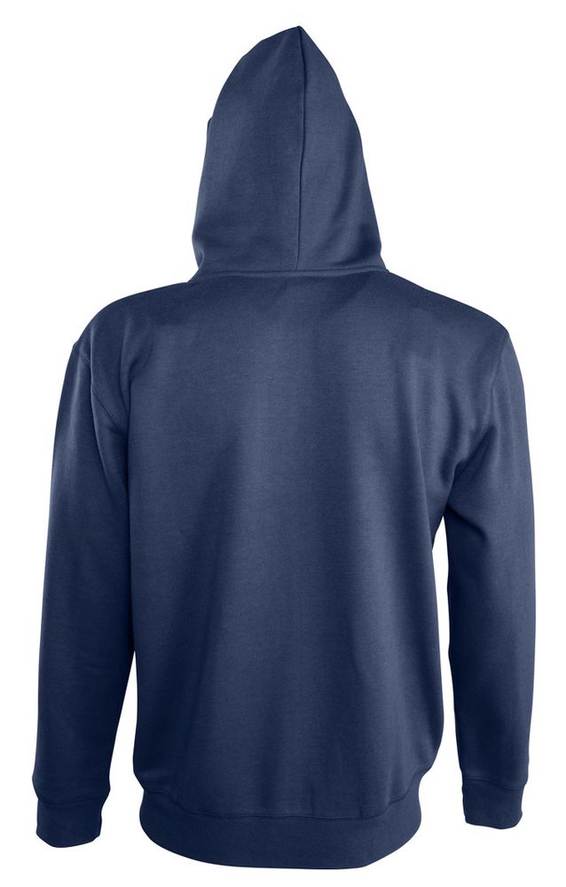 Толстовка мужская Soul Men 290 с контрастным капюшоном, темно-синяя / Миниатюра WWW (1000)