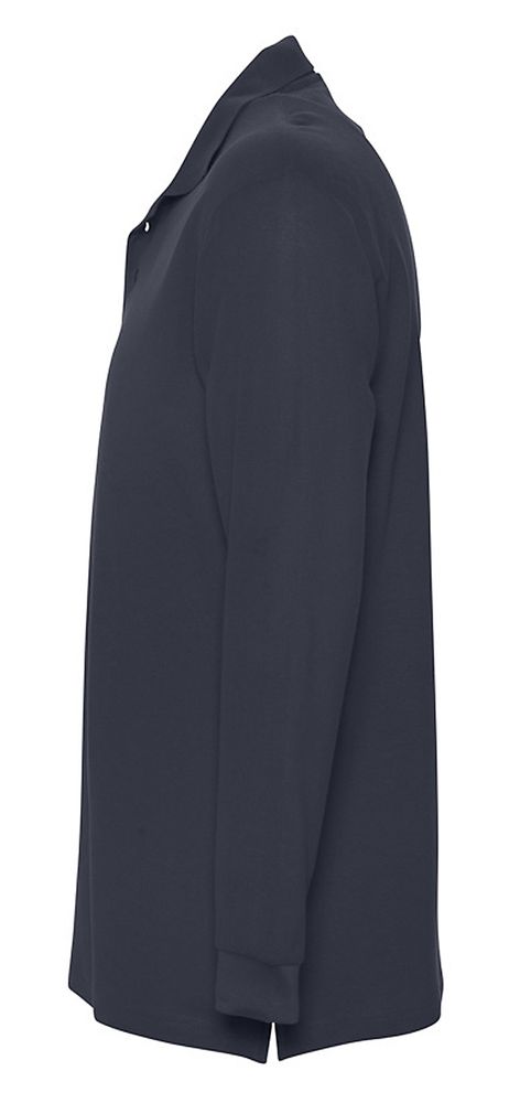 Рубашка поло мужская с длинным рукавом Star 170, темно-синяя / Миниатюра WWW (1000)