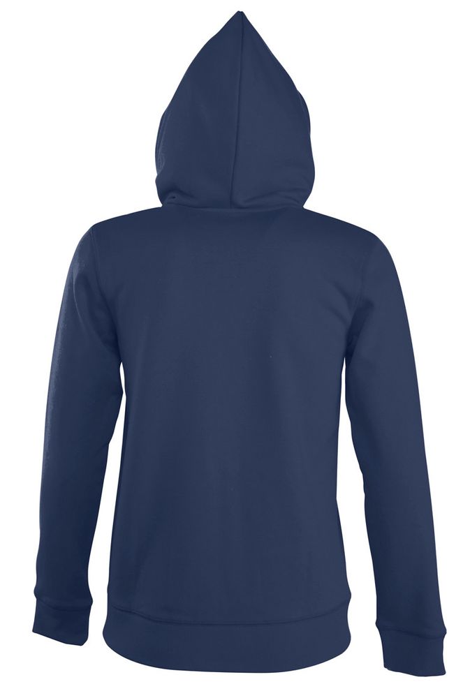 Толстовка женская на молнии с капюшоном Seven Women, темно-синяя / Миниатюра WWW (1000)