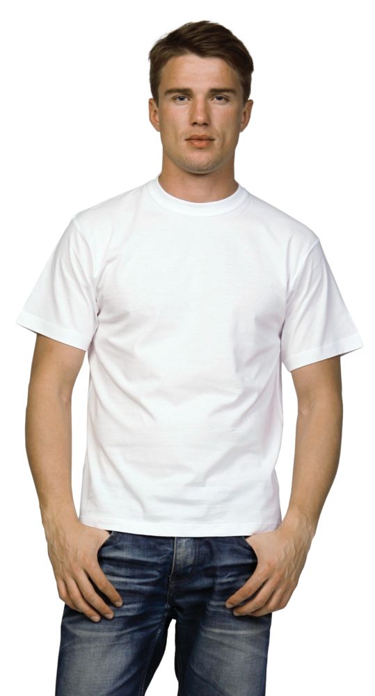 Футболка унисекс T-Bolka 160, белая / Миниатюра WWW (1000)