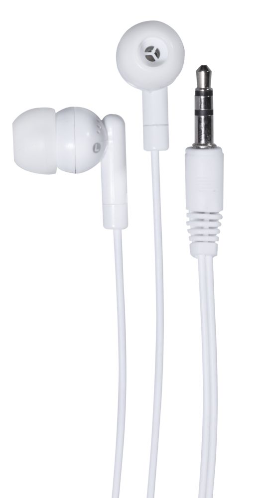 Наушники-вкладыши Pocket Musician, белые / Миниатюра WWW (1000)