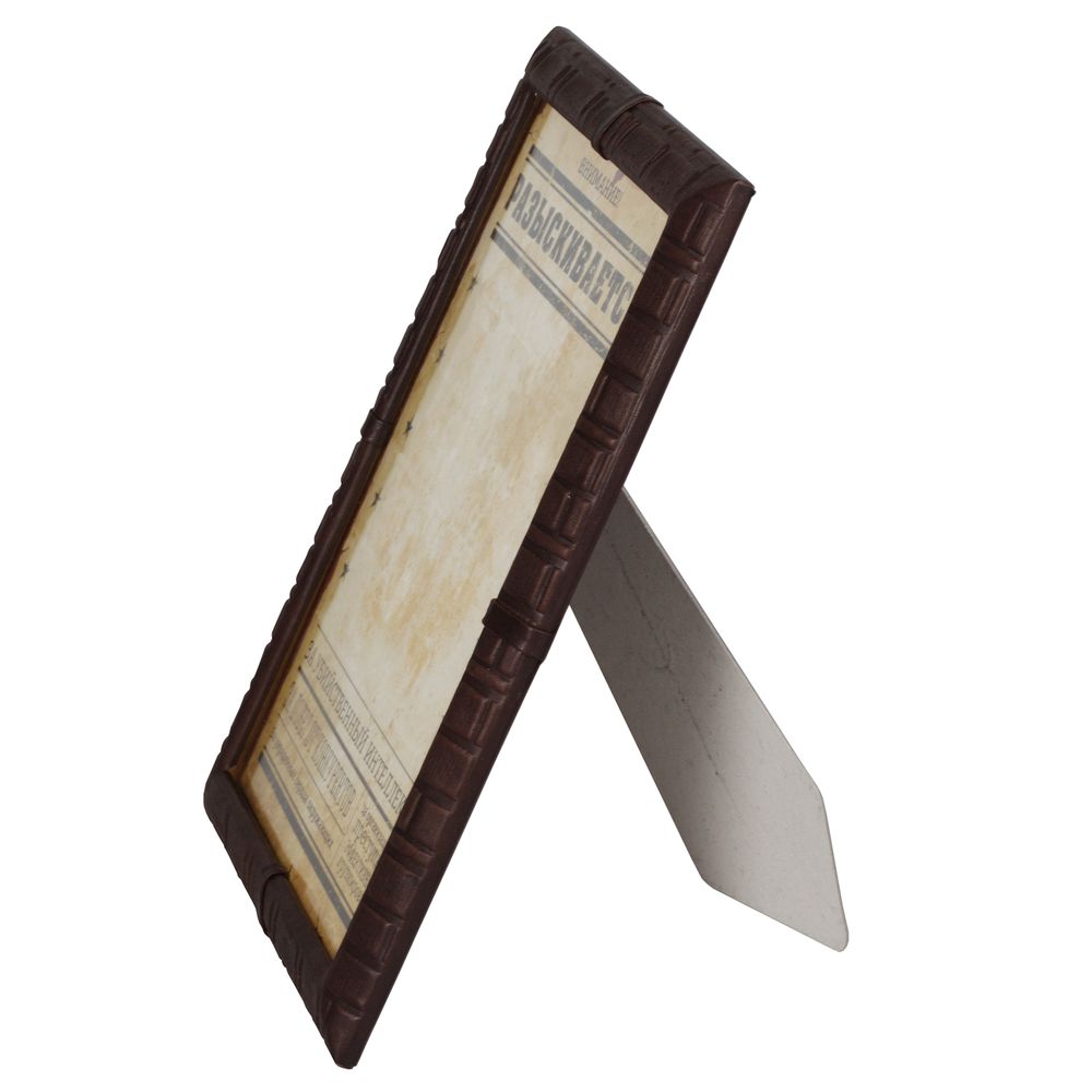 Панно-фоторамка «Внимание! Розыск», натуральная кожа / Миниатюра WWW (1000)