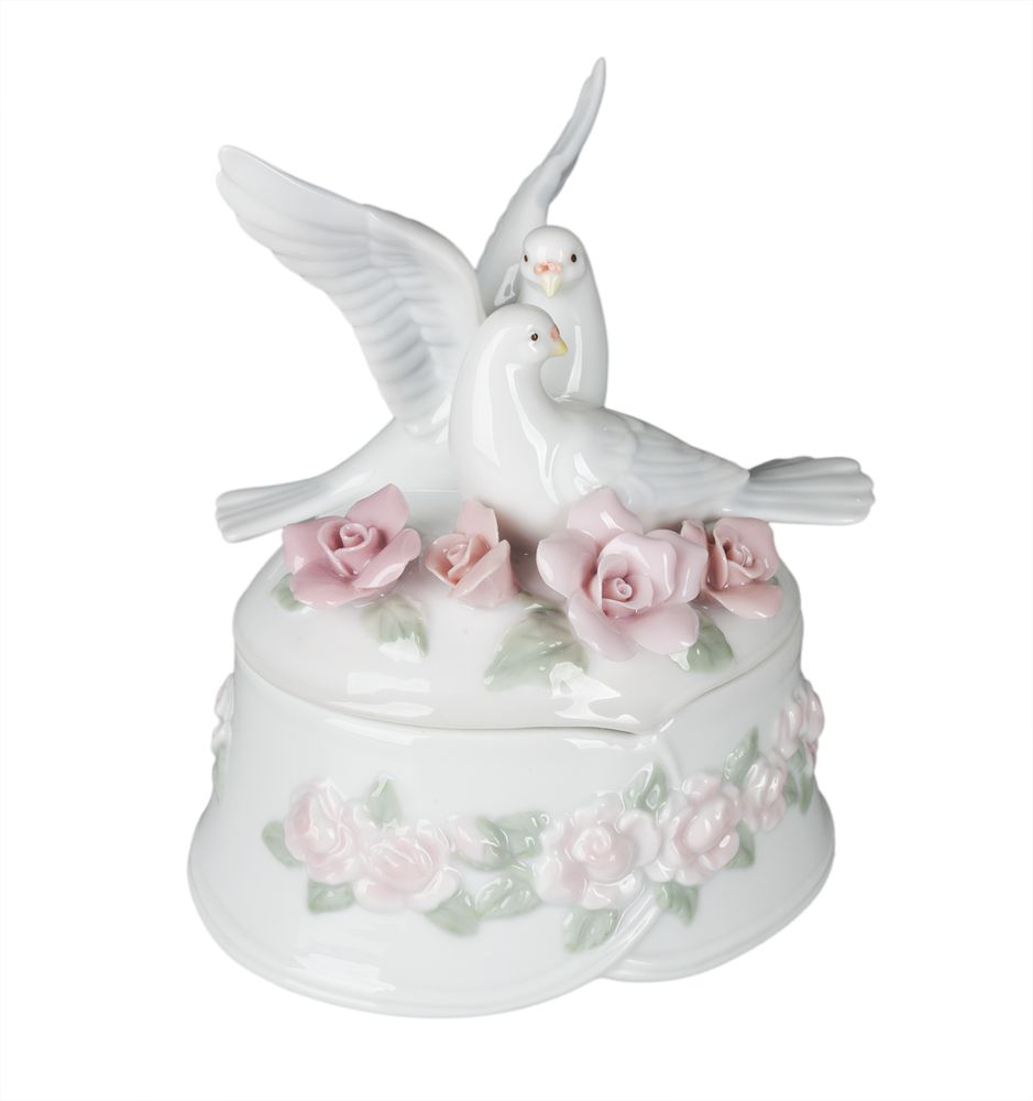 Шкатулка «Голуби» / Миниатюра WWW (1000)