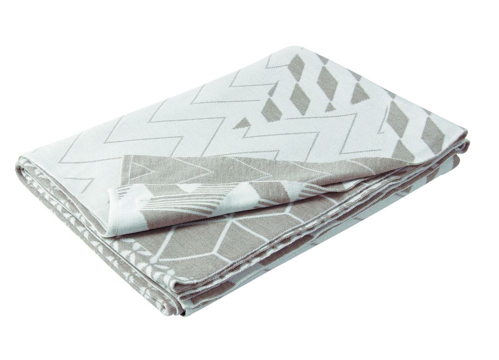 Плед Montevideo, серый / Миниатюра WWW (1000)